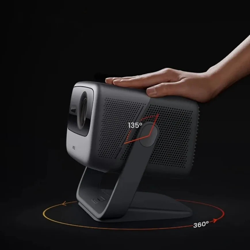 2025 Jmgo 4K Triple Color Laser Gimbal Projector 4000 Ansi Lumens Android JMGO N1 Ultra Projector