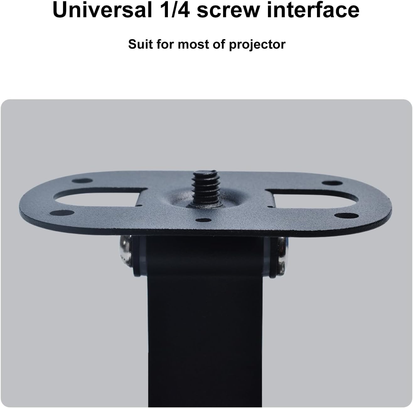 Projector Stand Table,  Desktop Foldable Stand, Projector Ceiling Mount, Easy Setup with 180-Degree Adjustment, Compatible W HAPPRUN, TMY, PANSEBA, Auking, YABER, ONOAYO, Aurzen D1 and More