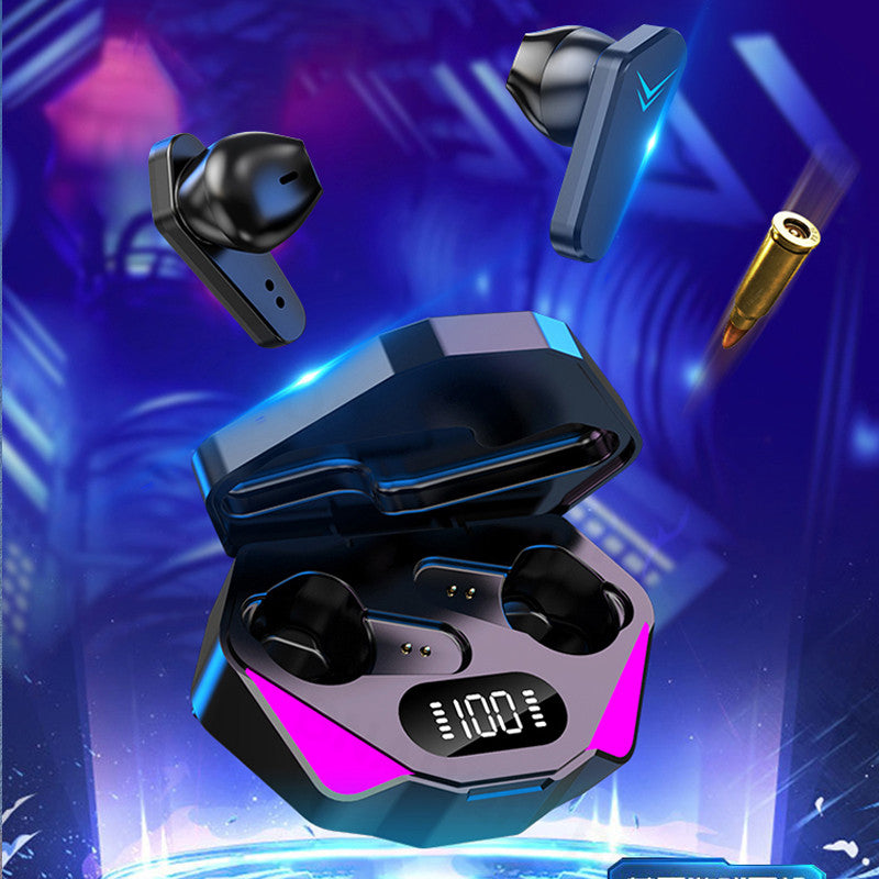 Wireless Gaming Headphones No Delay Noise Reduction Bluetooth Earphones HIFI Sound E-Sport Game Headset with Mic