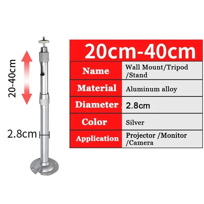 Projector Stand,Universal Projector Bracket Ceiling Wall Mount for XGIMI Xiaomi DLP Mini Beamer YG300 HY300 LED Projetor