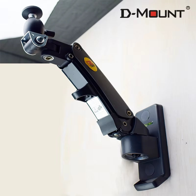 DL-F120PR-N Universal Projector Wall Mount Gas Spring Full Motion 2-7Kg Mini Projector Mount Small Projector Holder 6Mm Screw