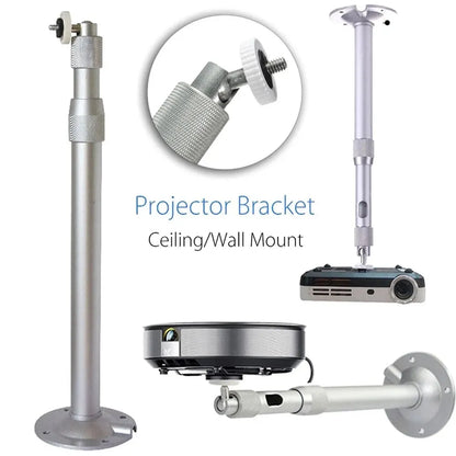 Projector Stand,Universal Projector Bracket Ceiling Wall Mount for XGIMI Xiaomi DLP Mini Beamer YG300 HY300 LED Projetor