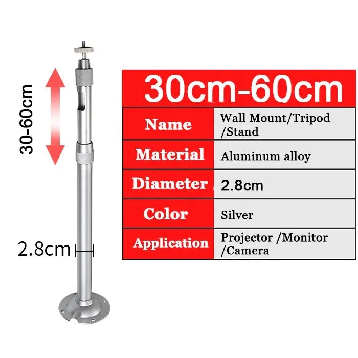 Projector Stand,Universal Projector Bracket Ceiling Wall Mount for XGIMI Xiaomi DLP Mini Beamer YG300 HY300 LED Projetor