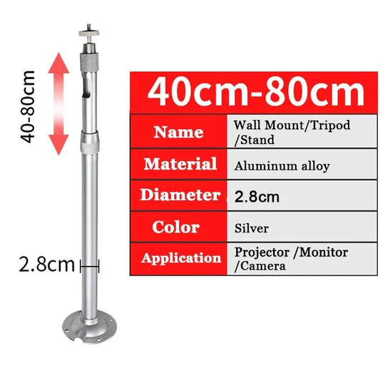Projector Stand,Universal Projector Bracket Ceiling Wall Mount for XGIMI Xiaomi DLP Mini Beamer YG300 HY300 LED Projetor