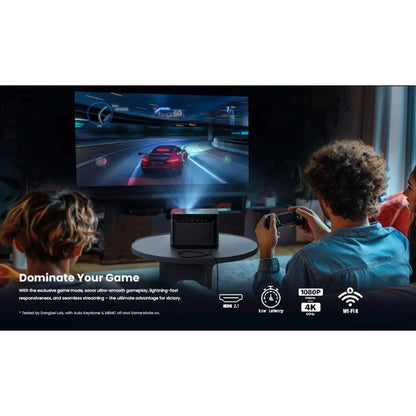 Mars Pro 2 Projector Native 4K 2450ISO Lumen Global Version HDR10+DLP 3840*2160Dpi Google TV for Home 3D Netflix Theater