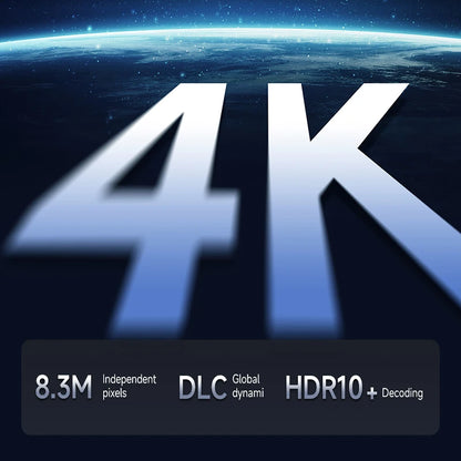 X5 4K Projector 4500ANSI Lumen for Home Laser Theater Hdr10+Wifi6 3840*2160P Native Bright ALPD MEMC Fengmi Cinema