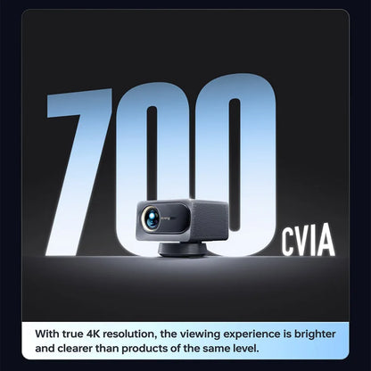 Xming V1 Ultra Projector Native 4K Laser Cinema Portable Mini LED 2+32GB Projector 700 CVIA Lumens Dolby Audio Beamer