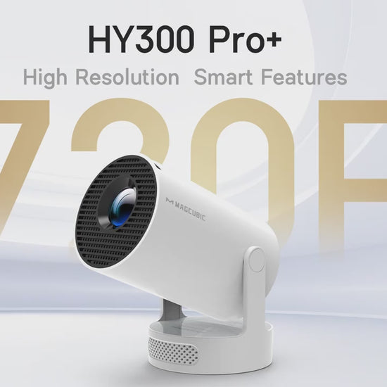 HY300 PRO+ - Android 11, WiFi 6, Rotation 180°, Support 4K