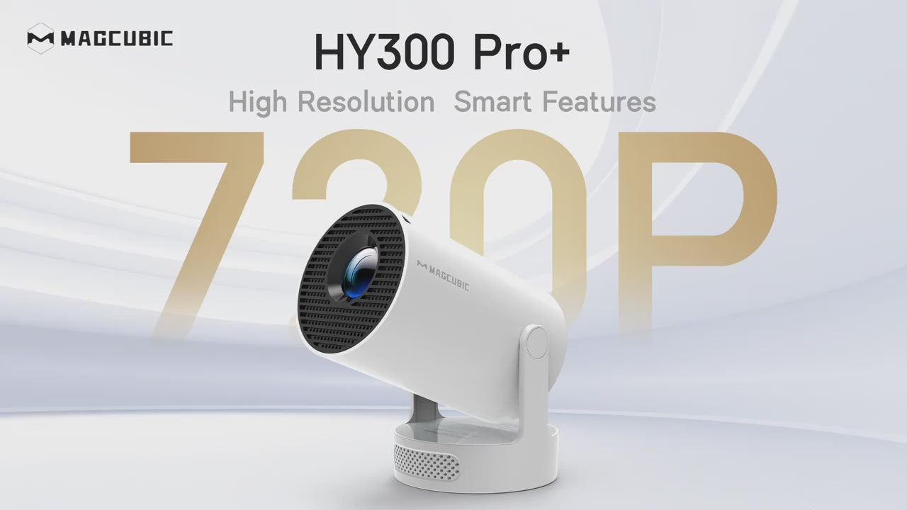 HY300 PRO+ - Android 11, WiFi 6, Rotation 180°, Support 4K