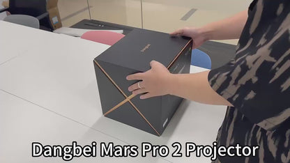 Mars Pro 2 Projector Native 4K 2450ISO Lumen Global Version HDR10+DLP 3840*2160Dpi Google TV for Home 3D Netflix Theater 